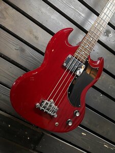 ■価格応談!!■整備品■下取OK!!★Epiphone エピフォン EB-0 Bass Cherry SGベース ショートスケール ! 骨太サウンド！ G1B22028