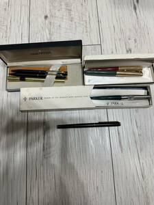 Mont Blanc モンブラン　Parker パーカー　sheaffer まとめ売り　万年筆　ボールペンなど　1円スタート　掘り出し物　アンティーク