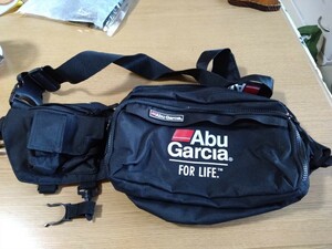 Abu Garcia アブガルシア ウエスト バッグ ブラック