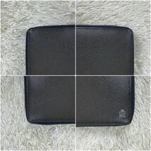 1円~[極美品] ダンヒル dunhill ボードン メンズ ビジネス トラベルケース オーガナイザー 長財布 ラウンドファスナー ダブル 2室 レザー_画像6