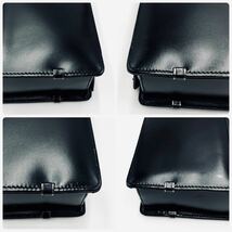 1円~【極美品】 DAKS LONDON ダックス メンズ ビジネスバッグ ブリーフケース トートバッグ 本革 オールレザー A4/PC可 書類かばん 通勤 黒_画像7