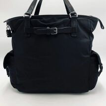 1円~極美品 TUMI トゥミ Voyageur ハノーバー ノース サウス トート メンズ ビジネスバッグ ブリーフケース 斜め掛け A4/PC収納可 通勤 黒_画像3