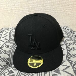 ニューエラ ベースボールキャップ　大谷翔平　ドジャース　MLB ブラック LosAngeles Dodgers 8 63.5cm