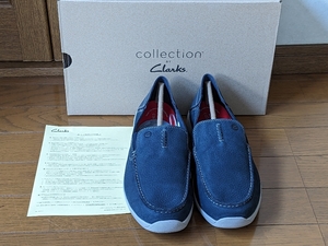 新品CLARKS　Gorwin Stepローファー　UK8G