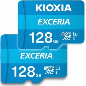microSDカード　マイクロSDカード　128GB キオクシア　2枚
