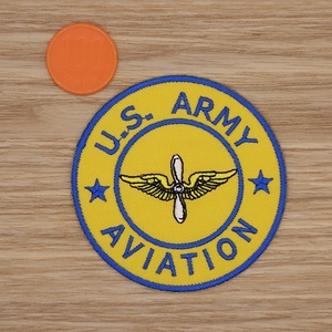 【Ｍサイズ】アイロンワッペン NO.1765 ＵＳ ＡＲＭＹ 航空部隊 アメリカ空軍 米軍 ミリタリー 【郵便定形】