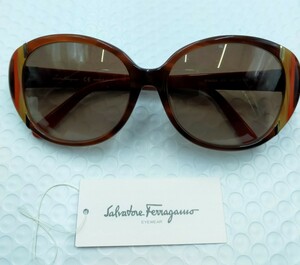 ●Salvatore Ferragamo サルバトーレフェラガモ SF842SA 216 58サイズ オレンジ グラデーション