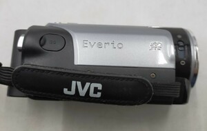 □JVC Everio GZ-E239-S デジタルビデオカメラ エブリオ FULL HD 8GB 2013年製 シルバー※通電未確認