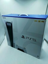 ●SONY PlayStation5 PS5 ディスクドライブ搭載モデル CFI-1000A01 825GB ※説明書 ベース HDMI USBケーブル欠品 動作未確認_画像1