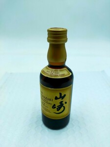 ●SUNTORY サントリー 山崎12年 シングルモルト ウイスキー ミニボトル YAMAZAKI 50ml 未開栓