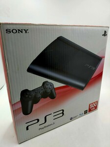 〇SONY PlayStation3 PS3 チャコールブラック CECH-4000C 500GB ソニー プレステ3 ※動作未確認