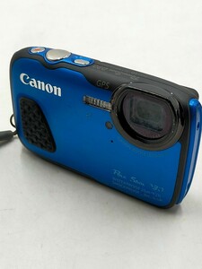 □Canon Power Shot D30 FULL HD 12.1MEGA PIXELS コンパクトデジタルカメラ キャノン パワーショット ブルー ※動作未確認