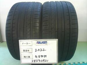 中古 ファルケン タイヤ 285/30R21