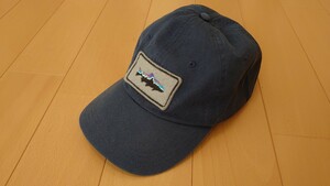 パタゴニア　Patagonia　キャップ　ネイビー　フリーサイズ（美品）