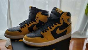 NIKE ナイキ 美品 AIR JORDAN 1 RETRO HIGH OG POLLEN/エアジョーダン1 パラン イエロー ブラック　US11 29cm 555088-701