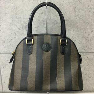 ＆【FENDI/フェンディ】ハンドバッグ ショルダーバッグ レザー バッグ ブラウン レディース 中古品 若干の汚れ有り 使用感有 