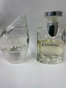 ※ SCULPTURE/スカルプチャー オム 30ml 香水 &BVLGARI/ブルガリ　pour Homme Extreme 50ml 2点セット