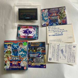 動作未確認 WS デジモンアドベンチャー02タッグテイマーズ ワンダースワン デジモンアドベンチャー 02 タッグテイマーズ カードダス 特典