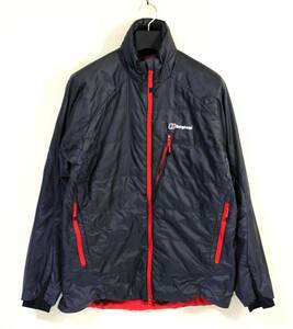 訳あり◆berghaus バーグハウス◆PERTEX microlight プリマロフト 撥水 軽量 中綿ジャケット:L