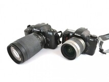 まとめ 6点 一眼レフ フィルムカメラ Canon EOS630 EOS650 EOS100QD スピードライト300EZ Nikon F-601 F65 説明書付あり 0206-015_画像5