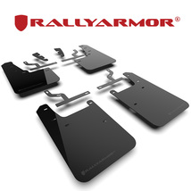 Rally Armor 2022- トヨタ タンドラ XK70 マッドフラップ ブラック/メタリックブラック 正規輸入品_画像1