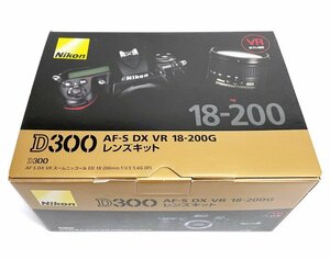 Nikon ニコン デジタル一眼レフカメラ D300 レンズキット AF-S DX VR Zoom-Nikkor 18-200mm f/3.5～5.6G IF-ED デジカメ 箱入 通電確認済