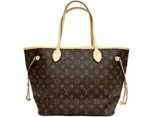 新品未使用 LOUIS VUITTON ルイ・ヴィトン M40995 ネヴァーフルMM トートバッグ モノグラム ブラウン系 ゴールド金具 付属品有 RFID確認済_画像4