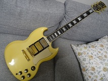 Gibson USA SG Custom 1992 中古、ハードケース付_画像2