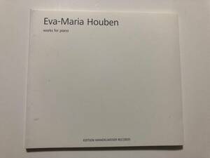EVA-MARIA HOUBEN - WORKS FOR PIANO CD / 廃盤 EWR 2枚組 ドローン