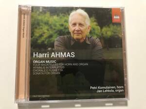 HARRI AHMAS - ORGAN MUSIC CD / ハッリ・アーマス フィンランド現代音楽家 バスーン