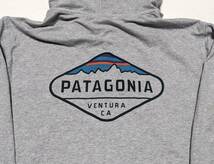 【中古・メンズL】パタゴニア patagonia フィッツロイクレスト ライトウェイト フルジップフーディ スウェットパーカ グレー 39431SP16_画像6