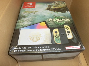 新品 未開封 Nintendo Switch（有機ELモデル） ゼルダの伝説　ティアーズ オブ ザ キングダムエディション