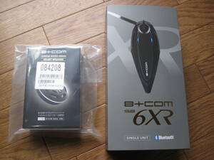 B+COM SB-6XR＋EXP01セット 最新バージョン シングル ビーコム SB6XR サインハウス インカム 販売証明書有り 新品未使用