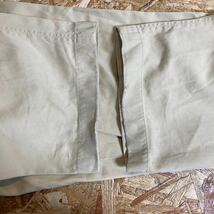 U-1172 EDWIN MILITARY PANTS エドウィン 0905-16 チノパン カラーパンツ W30 ベージュ 日本製 U.S.WORK WEAR_画像9