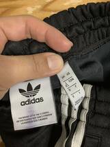 R-1148 adidas Originals アディダスオリジナルス トラックパンツ ジャージパンツ XS ブラック/ホワイト トレフォイル_画像4