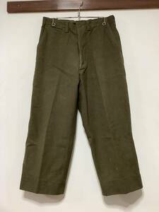 R-1170 TROUSERS FIELD WOOL O.D. ウールパンツ ミリタリー W34 レプリカ