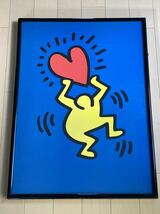 キースヘリング アートポスター (縦約72cm 横約52cm) Keith Haring_画像1