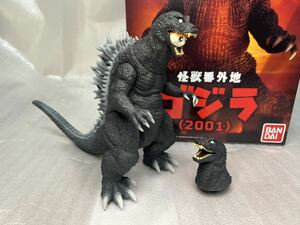 怪獣番外地 ゴジラ 2001 ゴジハムくん プレミアムバンダイ GMK ゴジラ モスラ キングギドラ 大怪獣総攻撃