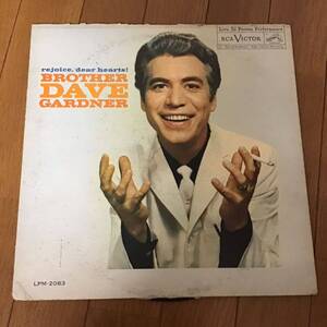 US盤 LP MONO / Brother Dave Gardner / Rejoice, Dear Hearts!