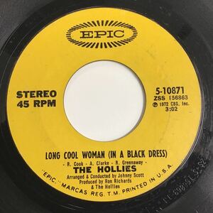 US盤 45 / THE HOLLIES / LONG COOL WOMAN (IN A BLACK DRESS) 