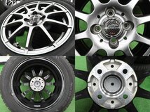 4本 社外 15インチ 5.5J +45 スタッドレス ノーストレック N3i 2021年 175/65R15 アクア NHP系 ヴィッツ カローラ フィールダー クロスビー_画像6