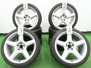 4本 ベンツ CLS C219 AMG 純正 19インチ 8.5J+25 9.5J+28 5H 112 ラジアル コンチネンタル 2023年 255/35R19 285/30R19 再塗装品