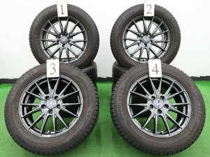 4本 社外 17インチ 7J +40 5H 114.3 スタッドレス グッドイヤー アイスナビ8 2021年 225/60R17 アルファード ヴェルファイア 30 デリカ D5