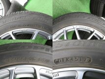 4本 社外 weds レオニス 16インチ 6J +45 4H 100 ラジアル ブリヂストン 185/55R16 アクア NHP10 ヴィッツ ヤリス スイフト ZC13S ZC53S_画像7