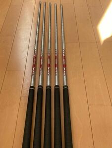 シャフトのみ▼N.S.PRO　MODUS3 TOUR105 Sシャフト 6～PW 　計5本