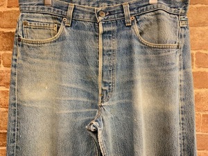 ★激鬼ヒゲ/USA製！1980's1990'sヴィンテージリーバイス.Levi's501.デニム.Vintage.アメリカ製古着.W34.アメカジ90年代ラギッドスタイル/35