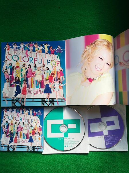 E-girls アルバム「COLORFUL POP」初回生産限定版　CD DVD