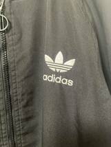 adidas アディダス ジャケット トラックジャケット ナイロンジャケット 90s ブラック ビッグシルエット_画像3