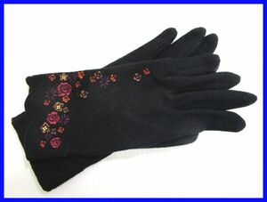 2401*E-981* ANNA SUI Anna Sui gloves used 