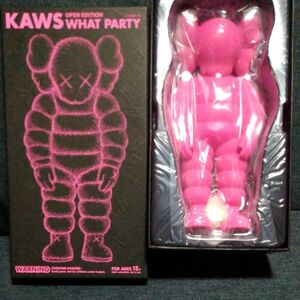 KAWS カウズ WHAT PARTY ビンク 新品 メディコムトイ